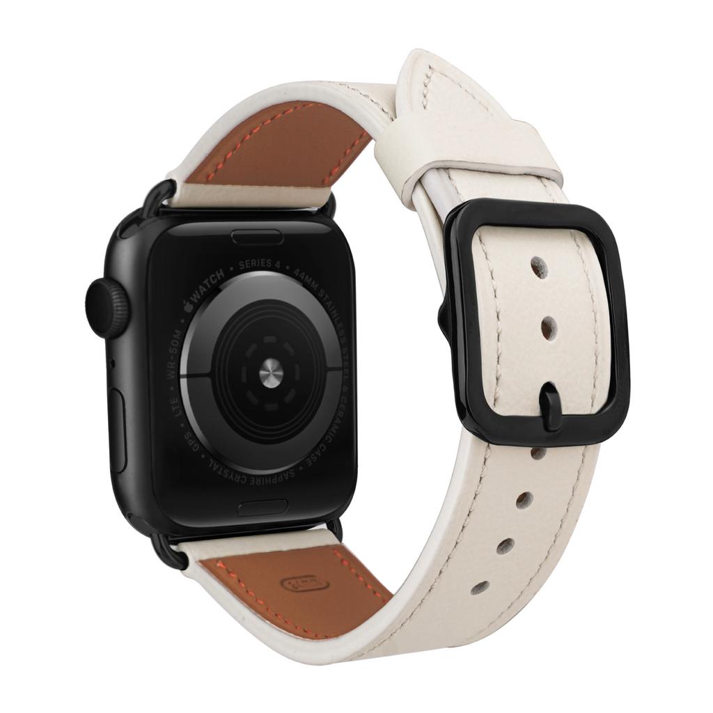 Простой кожаный ремешок для часов первого слоя 49 мм, замена для Apple Watch Ultra всех серий, премиальный аксессуар для браслета