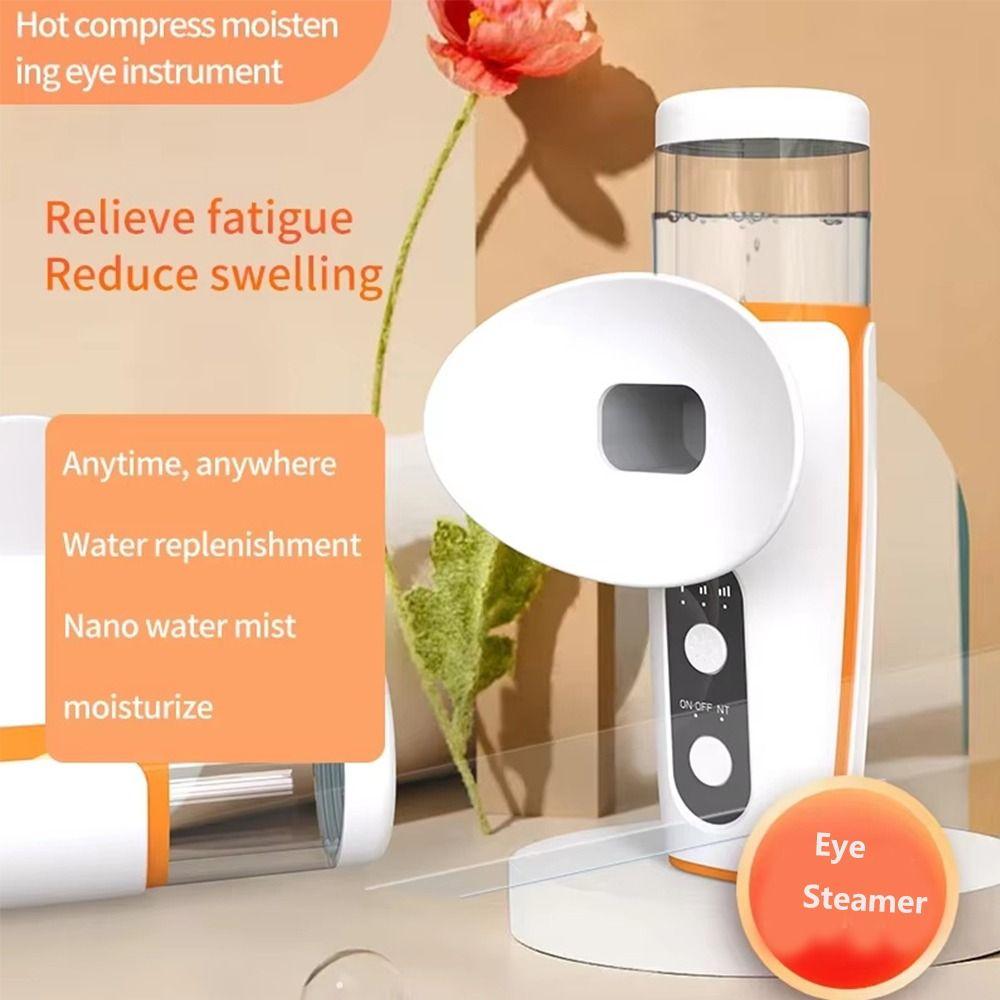 3 Temperature Portable Mist Sprayer Rechargeable Dry Eye Humidifier Relieve Eye Fatigue