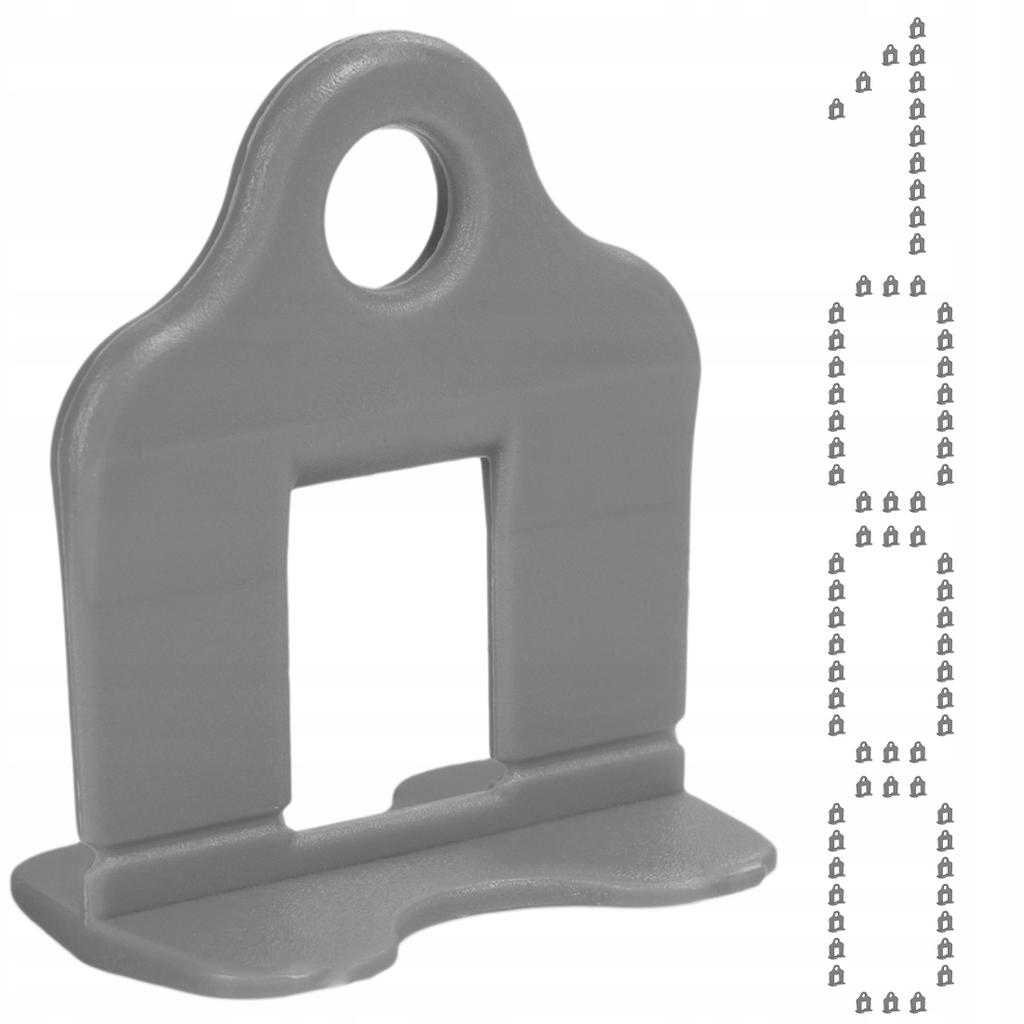 SIMPLEFIX TILE LEVELLING SYSTEM 1000 CLIPS 2 mm BROWN