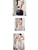 Solid Color Skirted Swimsuit: Split Design, Tummy-Covering, Fairy Style, Slimming, Conservative, Fresh Look for Women
