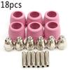 18pcs Consumables For Plasma Cutter CUT50F For Pilot Arc Torch CUT500FPI For Pilot Arc
