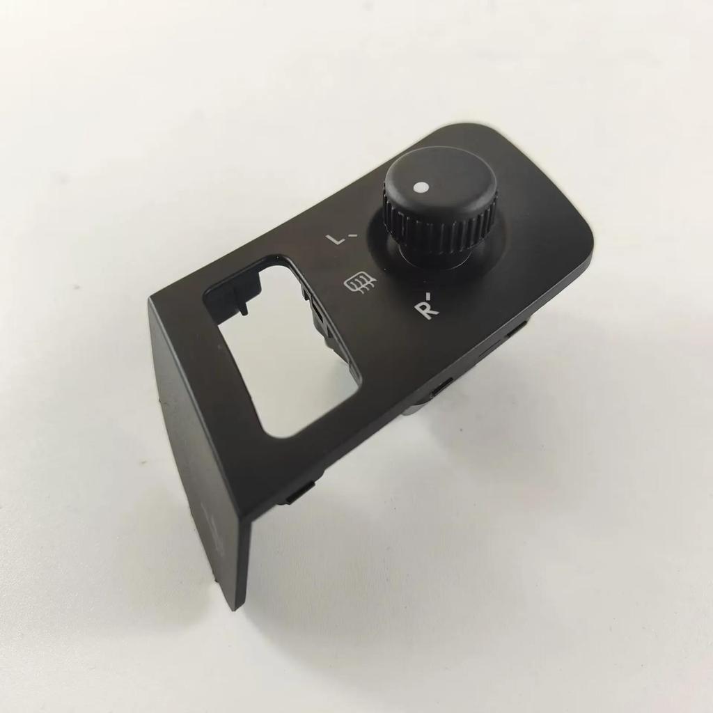 Left Side Chrome Mirror Adjust Knob Button Switch For VW Volkswagen Caddy 2K Touran 1T 2005 - 2016 1T1 959 552 / 1T1959552