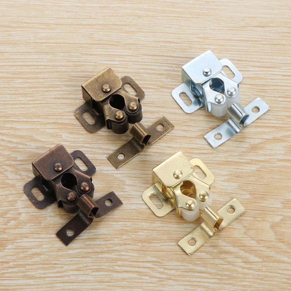 2SET Fittings Screws Hardware Damper Buffer Cabinet Catches Magnet Closer Door Stopper