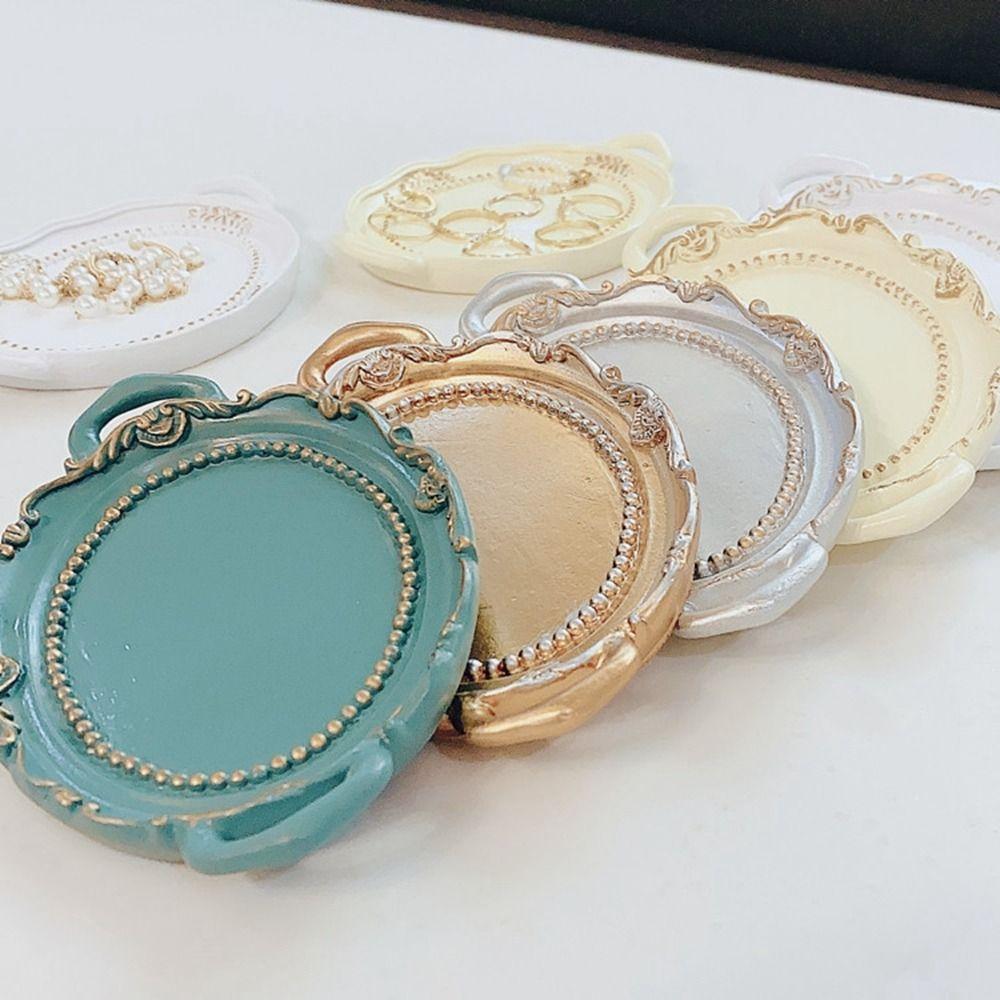 Nordic Earrings Storage Tray resin Jewelry Display Tray New Jewelry Dish  Necklace Earrings