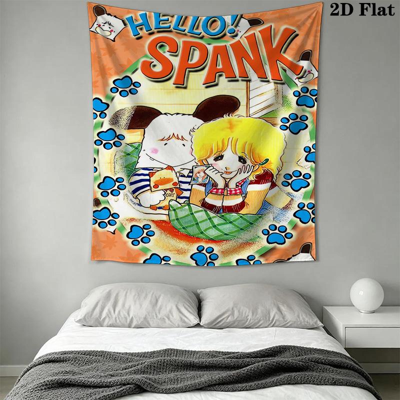 Hello Spank Pattern Home Decor Tapestry, Wall Hanging, Decorative RV Wall Cloth.SGT0917200