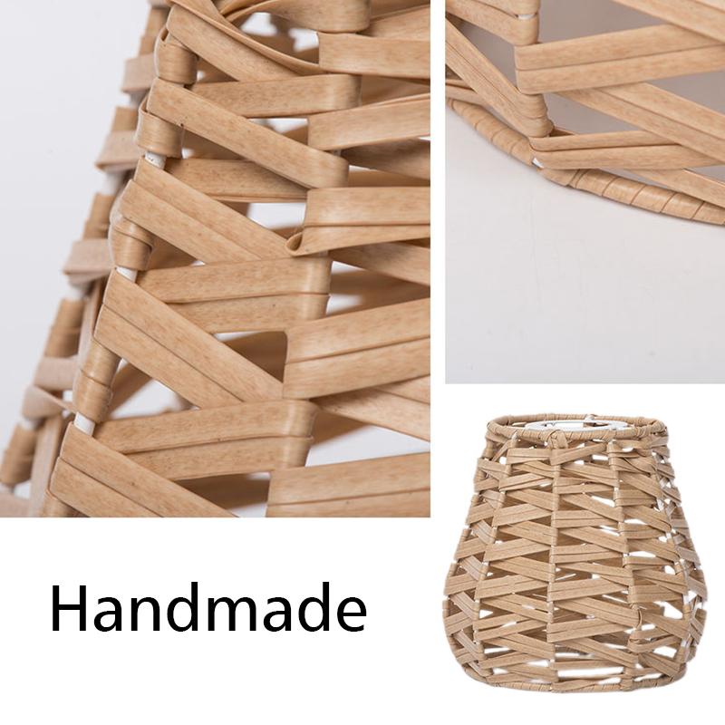 1шт ротанг декоративный винтажный искусственный ротанг плетеный абажур декоративная люстра лампы B&B люстра освещение японский многостильный