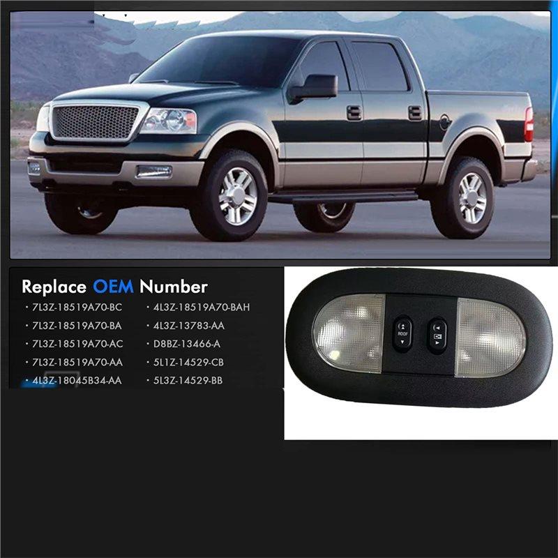 Потолочный плафон для чтения с переключателем люка для Ford F150 Lincoln Mark LT 2006-2008 7L3Z-18519A70-BA 7L3Z-18519A70-BC