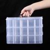 3 Tiers Transparent Plastic Makeup Organizer Jewelry Storage Box Removable Storage Case Toys Organizer Finishing Box