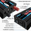 Car Inverter 12V To 220V Power Converter Pure Sine Wave LED Display Dual USB Car Inverter Charger Universal