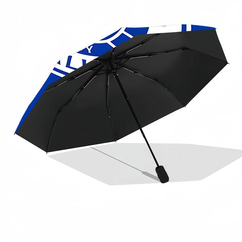 1pc Glasgow Rangers Umbrella, Sun Protection, And UV Shielding. It Has Eight Sturdy Ribs for Outdoor Use And Perfect As a Holiday Gift