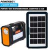 POWERBOX Solar Powerstation Solar Generator Camping Power Bank with LED Lights
