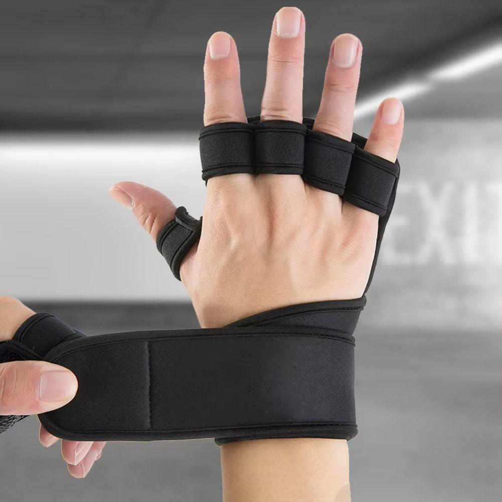 1 пара напальчников, защита ладони, перчатки, нескользящие, для тяжелой атлетики, защита рук, накладки, женские