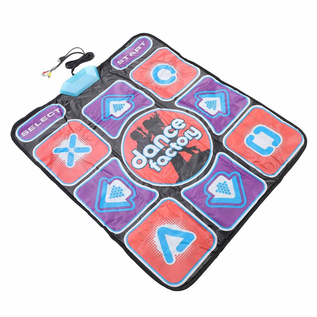 Одиночный танцевальный коврик улучшает координацию предотвращает скольжение электронный танцевальный интерактивный коврик для телевизора
