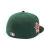 Кепка Newera 59FIFTY 70823746 NER35C8947 MLB Boston Red Sox BOS Темно-зеленая зеленая 7-СТОРОННЯЯ НАШИВКА ПОД КОЗЫРЬКОМ ONSPOTZ Изготовленная на заказ кепка Gokyu Fifty Stylish