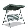 1pc Garden Swing Chair Top Cover Awning Top Rain Cover Replacement Canopy Waterproof Sun Shade Swing Top Cover Without Frame