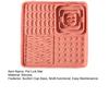 Yousheng Cat Lick Mat Dogs Fun Slow Feeder with Suction Cups Non-Slip Dog Enrichment Treat Mat for Dogs Cats Boredom Relief Mental Stimulation