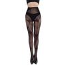Animal Pattern Hollow Jacquard Fishnet Stockings - Sexy European & American Style Bottoming Socks 3147