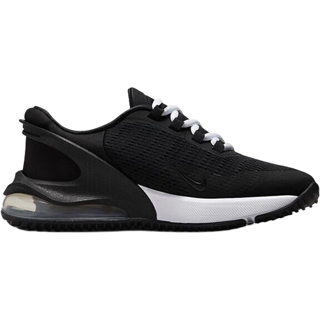Nike Air Max 270 Удобные Мягкие Нескользящие Прочные Низкие Повседневные Кроссовки Детские Кроссовки Черные DV1968-007