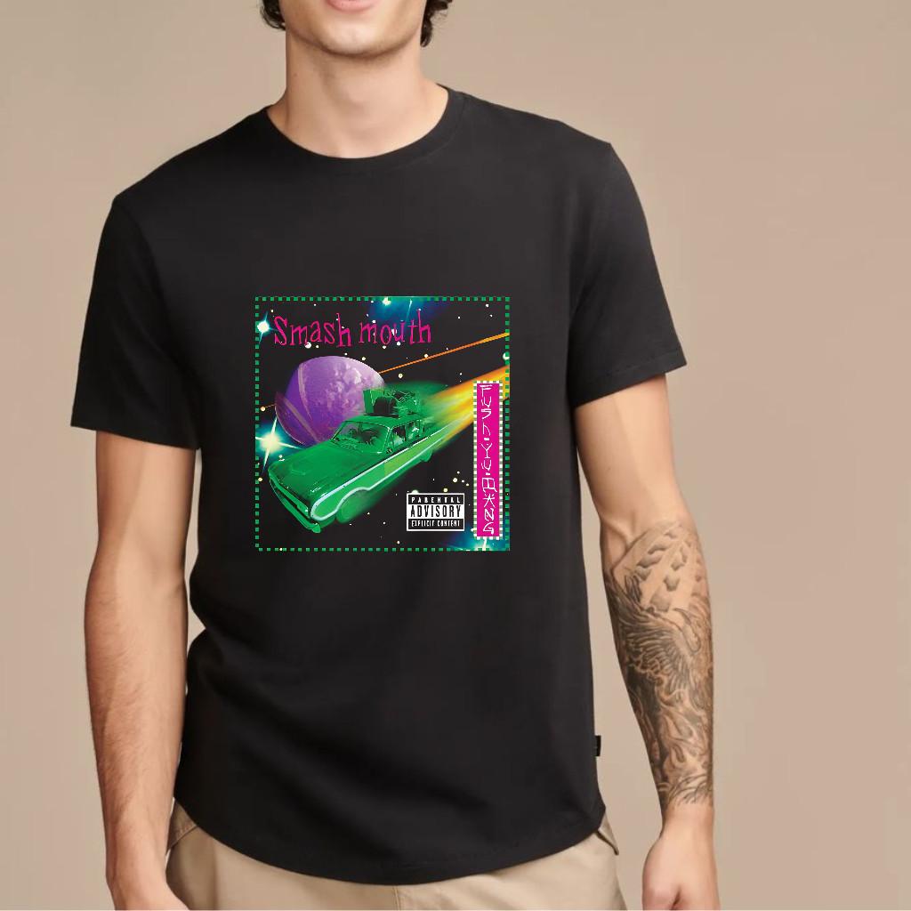 Vintage 90s Smash Mouth Graphic TShirt Unisex Heavy Cotton Tee