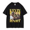 New Kevin Hart Graphic T Shirt Men's Retro High Quality Fashion T-shirts Hip Hop O-Neck Oversized Cotton T-shirt Streetwear