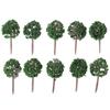 20Pcs Shrub Vegetation Military Scene Sand Table Landscape Tree Model Deor