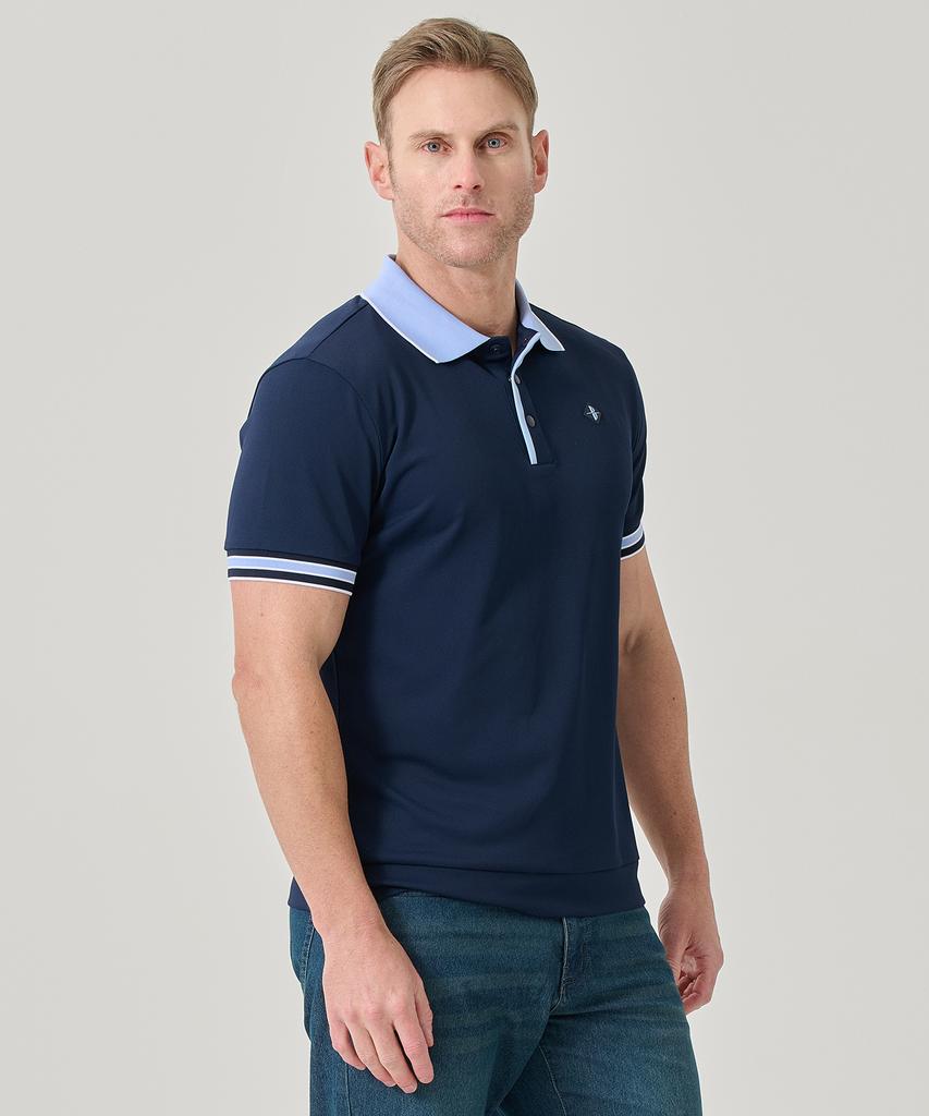 BILTMORE Men'S Golf Yoko Color Block Collar T-Shirt