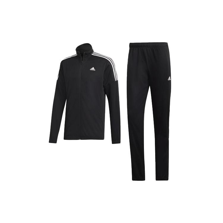 adidas Повседневная спортивная одежда Мужская Черная С воротником-стойкой Умеренная DV2447