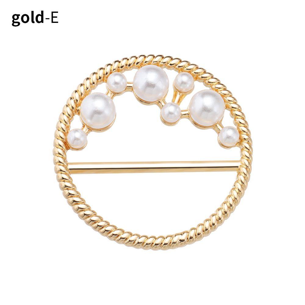 Corner Hem Shirt Hem Decorative Buckle Knotted Buckle Ring Clothes Tighten Silk Scarf Buckle