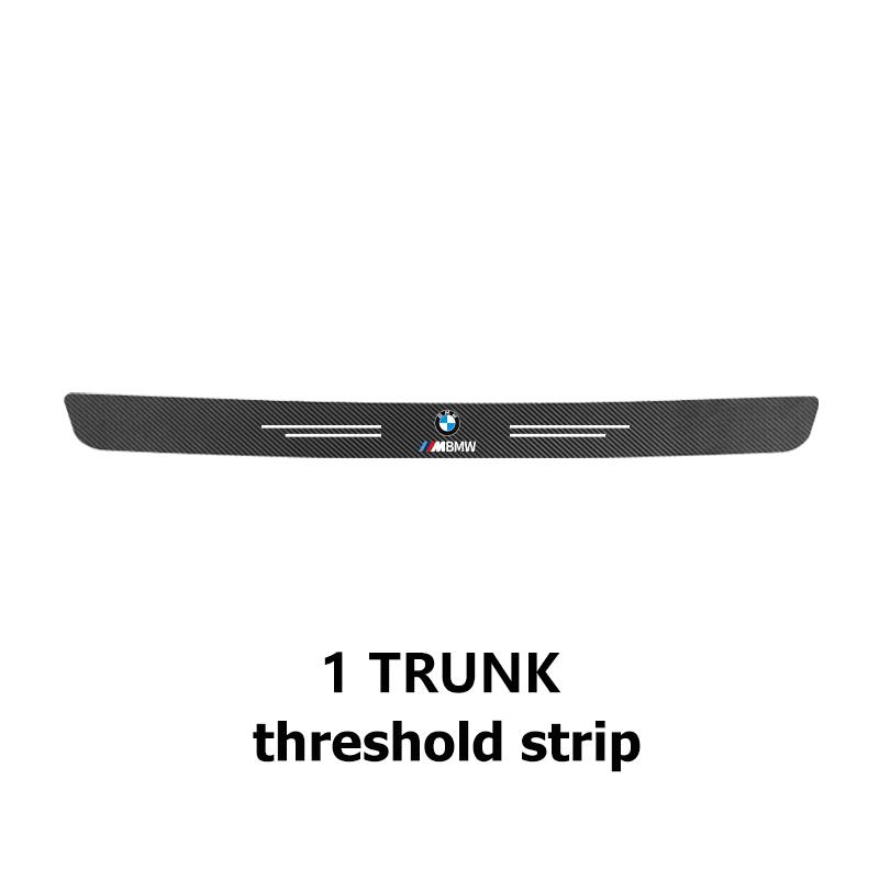 MUSE5 Car Door Carbon Fiber Sill Anti Scratch Protection Strip For BMW M Performance E36 E46 E60 E90 E91 E92 E93 F30 F20