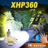 XHP360 Powerful Led Headlamp Flashlight 18650 Rechargeable Head Torch High Power Fishing Hunting Head Lantern
