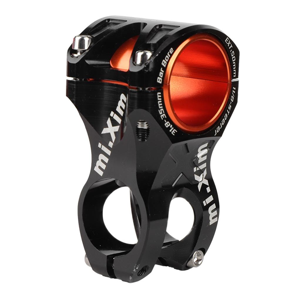 31,8*50 мм алюминиевый сплав короткий руль велосипеда руль подъемный шток детали велосипеда(черный)