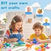 A34R Сверхлегкая моделирующая глина для DIY в 36 цветах, Волшебный набор глины, засыхающей на воздухе, с инструментами для детей, Детей, Поделок, Художественных проектов