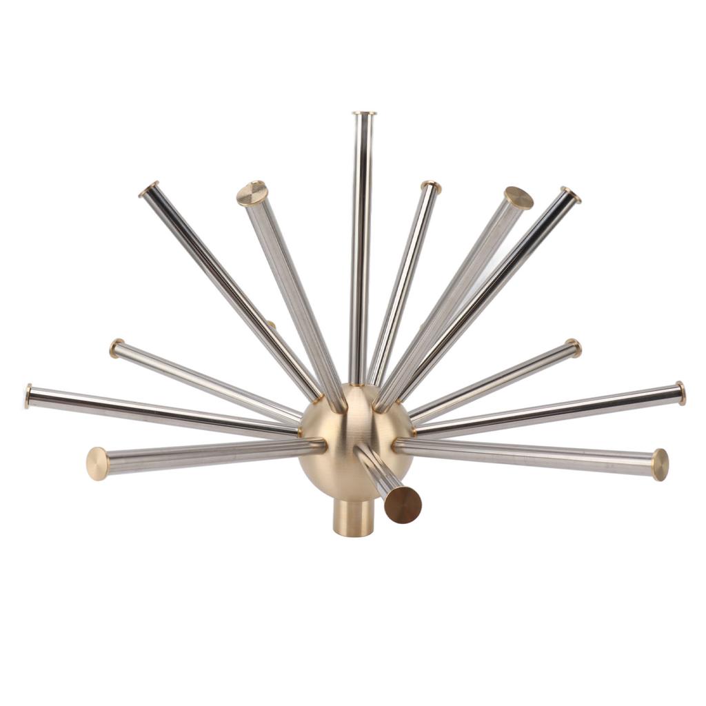 Fountain Nozzle Head Set G1 Inch Brass Stainless Steel Water Fountain Spray Head for Garden Pond