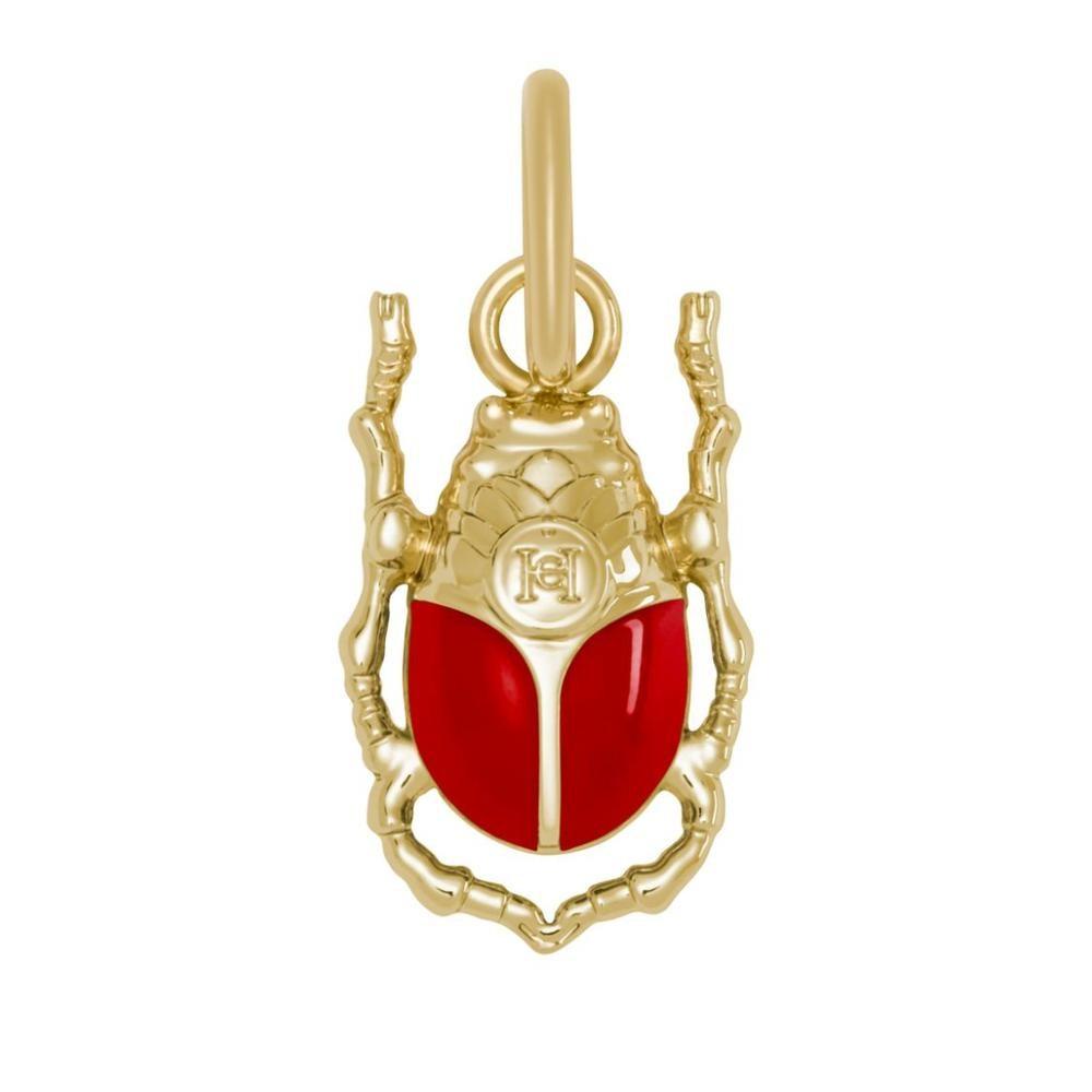 CAROLINA HERRERA Carolina Herrera Herrera Beetle Charm Красный