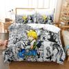 3D Printed Seven Deadly Sins Bedding Set Anime Meliodas Duvet Cover Double Twin Full Queen King Adult Kid Bedclothes Quilt Cover