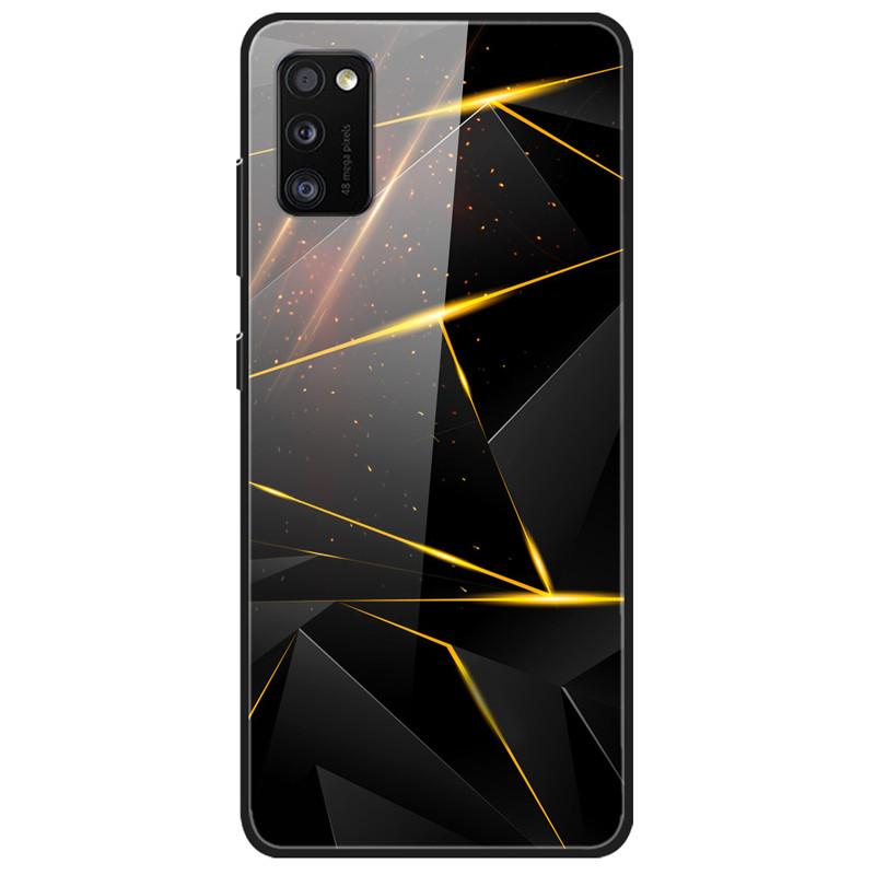 Закаленное Стекло Жесткий Чехол для Samsung Galaxy M31s M21s M31 M21 M51 Чехол для Телефона Защитный M 21s Fundas Модный M 31s