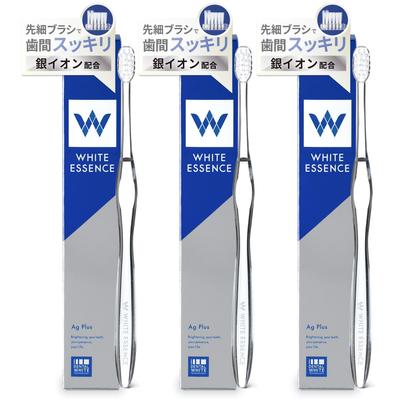 Зубная щетка White Essence Маленькая Компактная Сверхтонкая Зубная Паста Кариес Заболевания Пародонтита Чудо Ag+ (Набор 3)