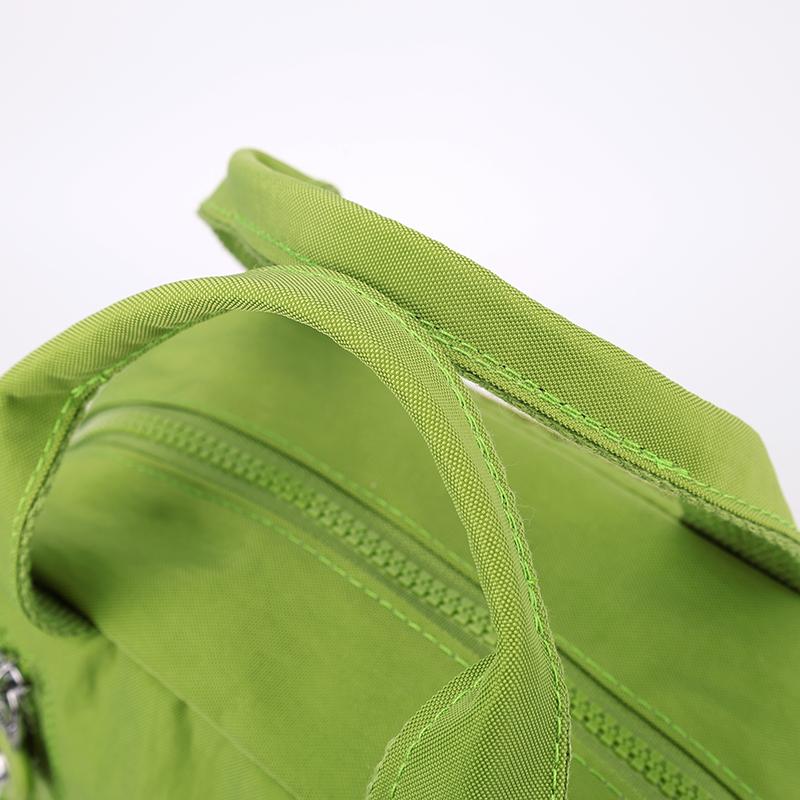 Однотонный женский рюкзак большой вместимости из нейлона