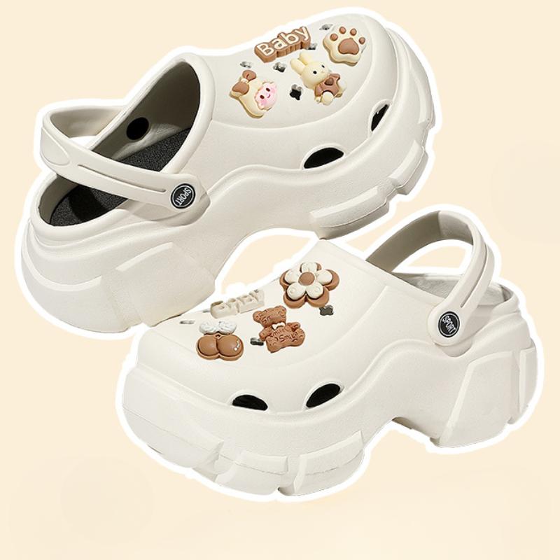 Fashion 2024 Summer Women Sandals Platform Slippers Creative Casual Shoes Female Loafers Outdoor Slides Sandalias Zapatos Para Mujeres