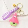 SpongeBob, Patrick, Mr. Krabs & Squidward Silicone Keychain Charm