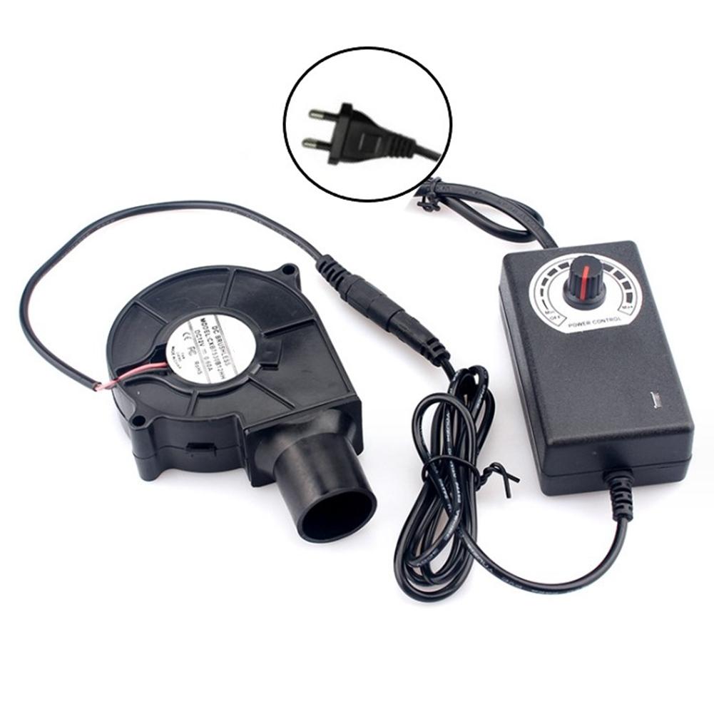 AC100-240V Barbecue Blower Fan Adjustable Speed Handheld