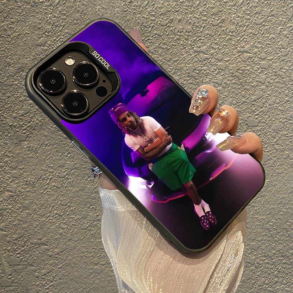 Чехол для телефона рэпера Y-Zola для iPhone 16 15 Plus 14 13 12mini 11Pro Max Конфетный Матовый Ударопрочный Задний Чехол
