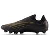 Furon V7 Pro Round Toe Laced HG (Rubber Short Studs) Firm Ground Artificial Grass Natural Grass Kangaroo Leather Soccer Shoes SF1HBK7