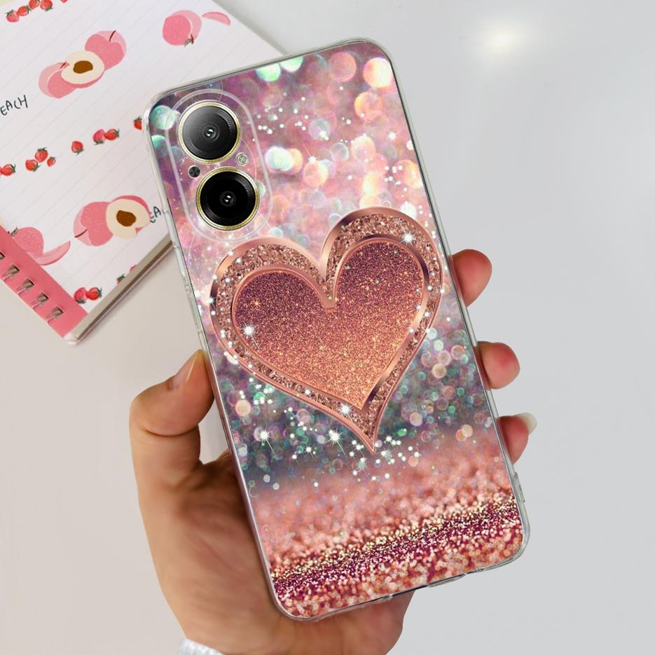 For Realme C67 4G Case RMX3890 New Fashion Painted Cover 6.72'' Soft Silicone Phone Case For Realme C67 C 67 RealmeC67 4G Bumper
