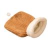 Pet Supplies Cat Sleeping Bag Pocket Type Cartoon Cat Nest Cold Resistant Comfortable Winter Cat Bed for Cats Dogs