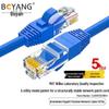 Boyang CAT5e/CAT6 LSZH UTP Gigabit Ethernet Patch Cable