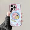 Подходит для Apple 11/11 пара мультфильм Huawei Xiaomi Губка Боб Квадратные Штаны цветной серебристый чехол для мобильного телефона противоударный жесткий матовый L