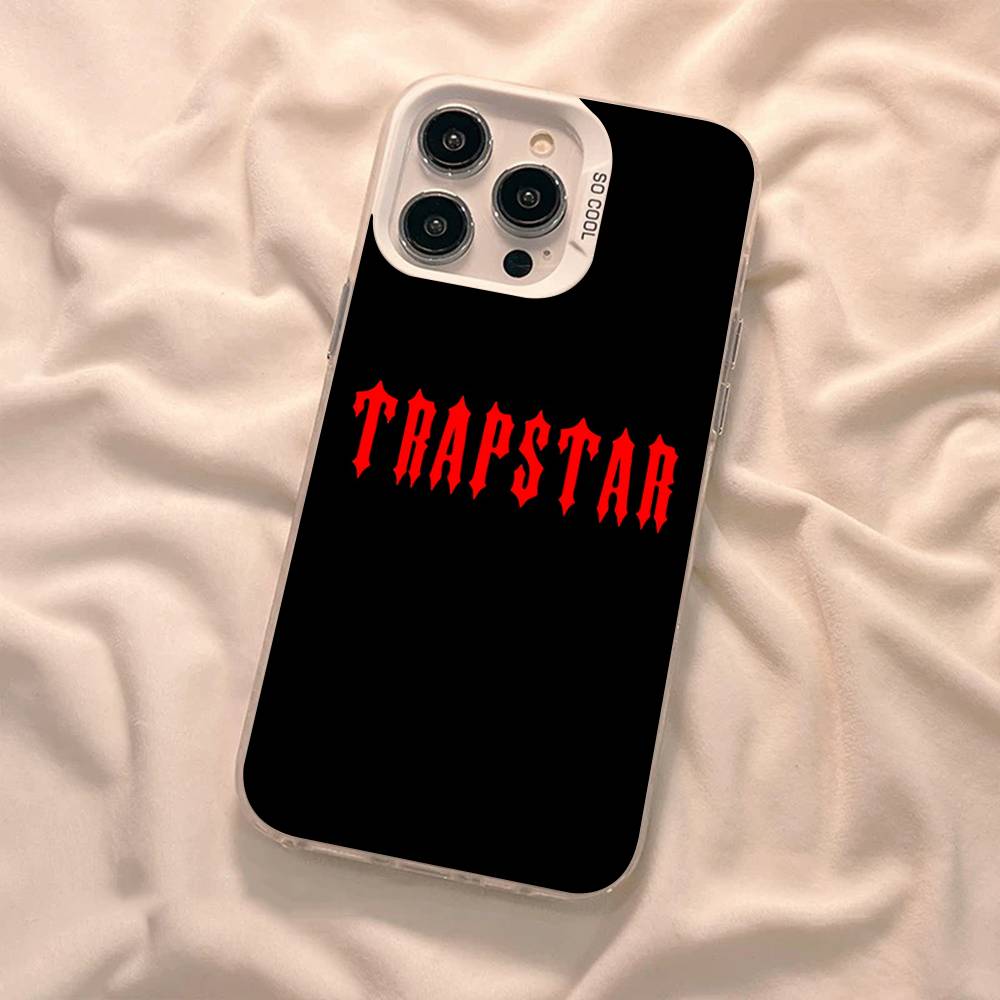 Чехол для телефона T-Trapstars Для iPhone 16 15 14 13 12 11 17 Pro Max Plus Цвет Серебристый Корпус