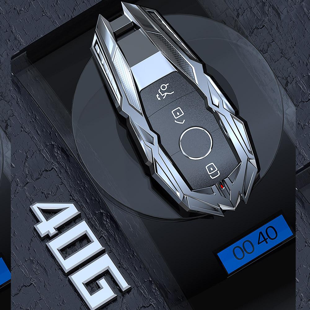 Автомобильные аксессуары из цинкового сплава, брелок для ключей, защитный чехол, подходит для Mercedes Benz EC Class W204 W212 W176 GLC CLA GLA