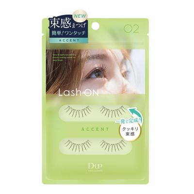 Lash On 02 Акцент и D-UP (Прозрачный прозрачный) (2 пары)